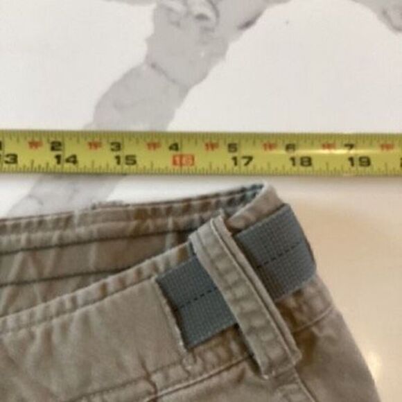 Abercrombie and Fitch Paratroops Belted Cargo Shorts Sz XL Vintage - Picture 4 of 7